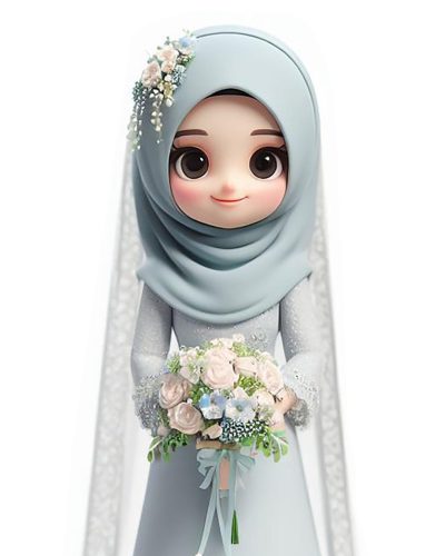 Animasi-mempelai-wanita