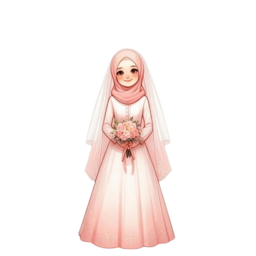pink bride