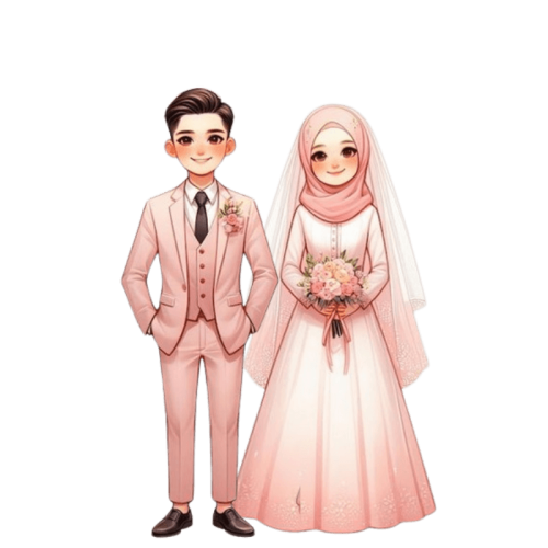 pink couple